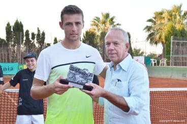 Albert Alcaraz con Antonio Martínez Cascales