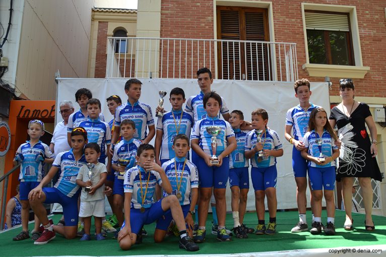 Club Ciclista L`Alfás millor en Escoles