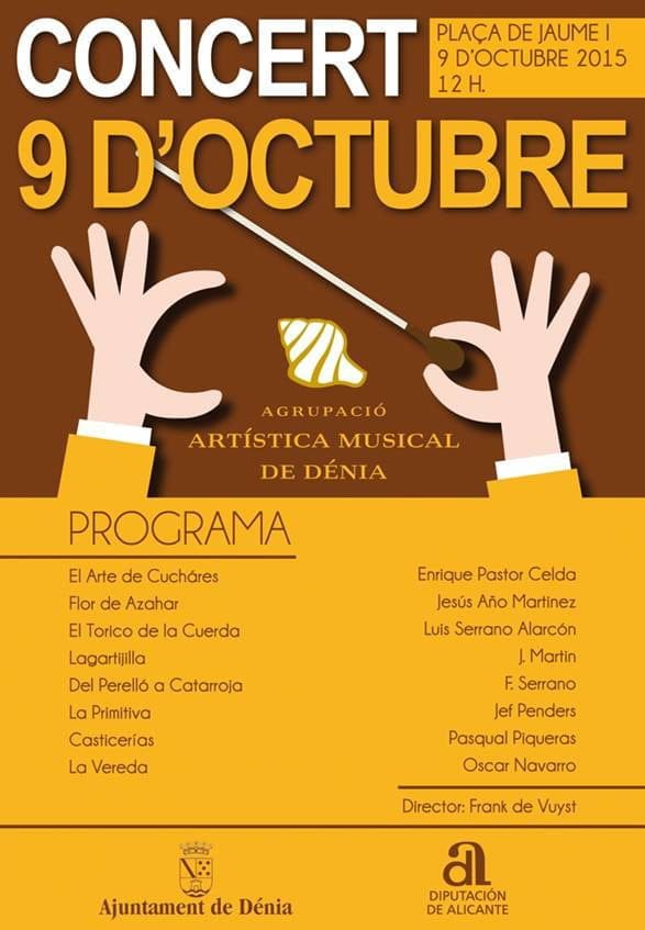 Concierto 9 d'octubre 2015