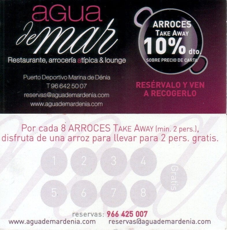 Descuento Agua de Mar