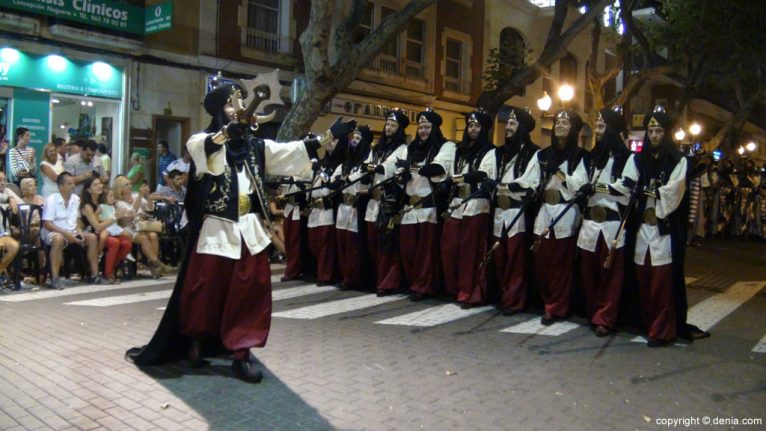 Desfile de gala Moros y Cristianos Dénia 2014 - Filà Abencerrajes