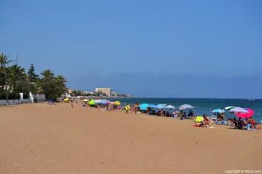 Dénia – playa de Les Marines