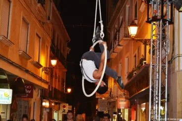 Equilibrista en La Noche Abierta