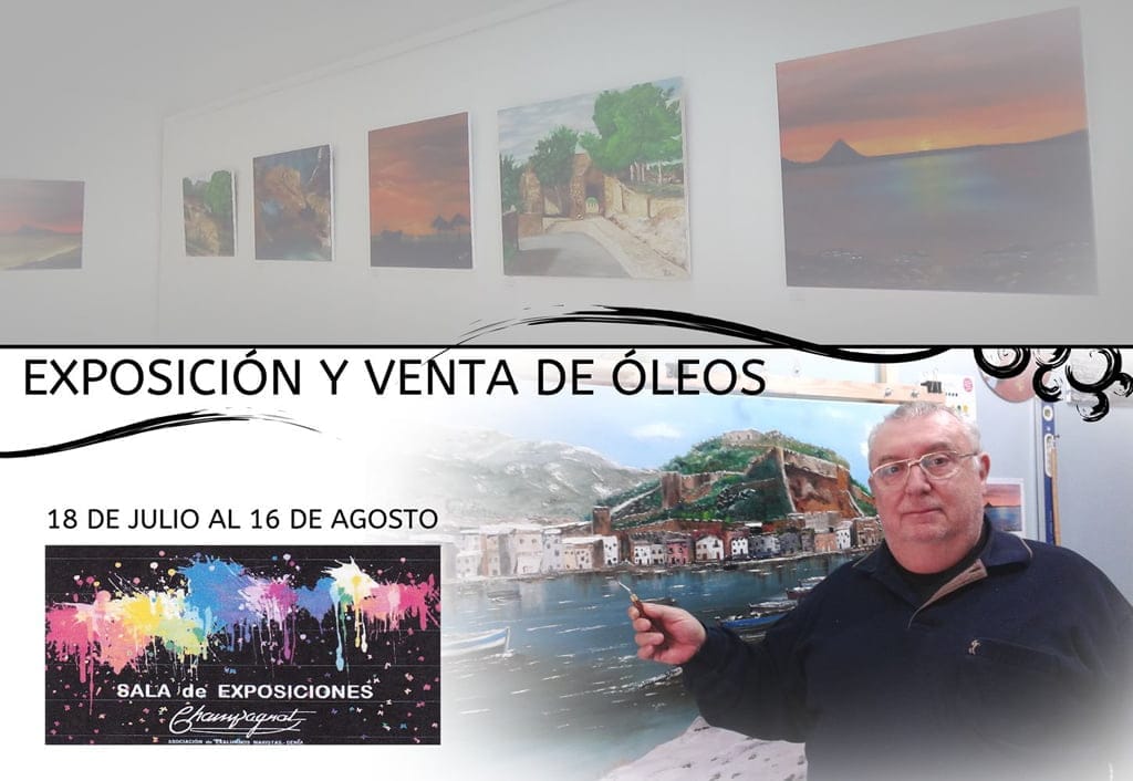 Exposición de óleos de Juan Antonio Castañón en la Sala Champagnat 1 Exposición Juan Antonio Castañón