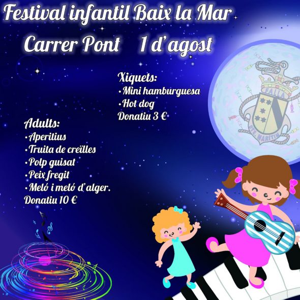 Festival Infantil Baix la Mar
