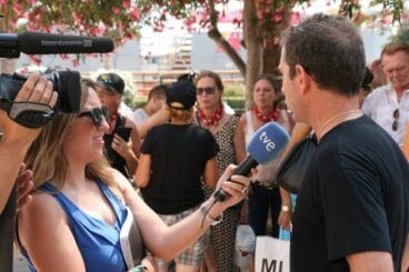 José Luis Sánchez entrevistado por TVE