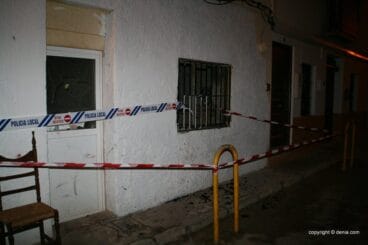 La Policía precintó la casa que ardió