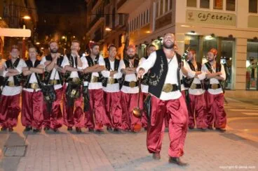 La filà Abencerrajes en las fiestas de Moros y Cristianos