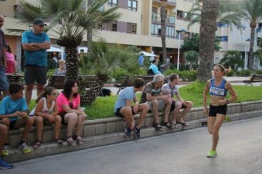 Mayca Sala en la Milla de Moraira