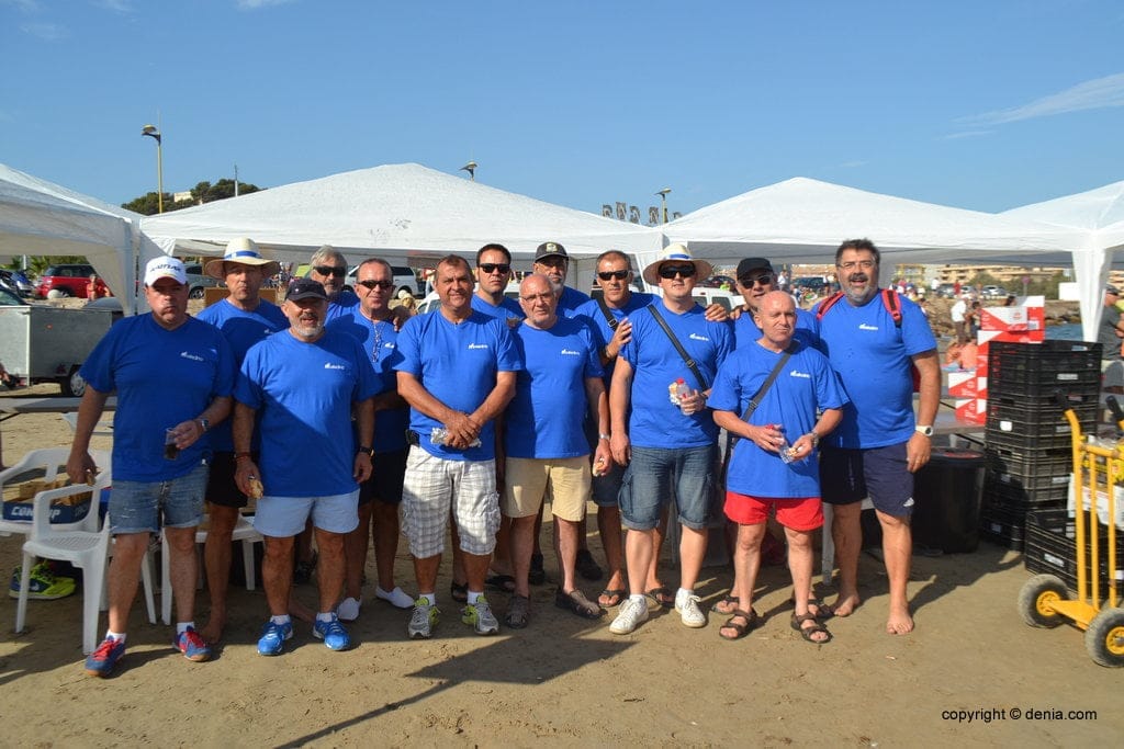 Mayorales de San Roc en la travesía del 2014