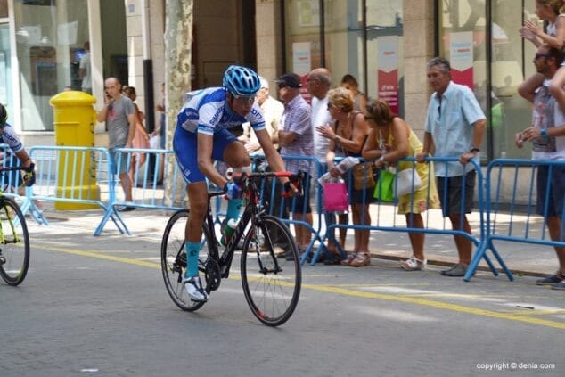 Miguel Angel Rodríguez entrando en meta