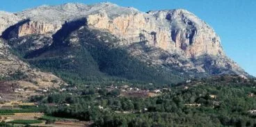 Montgó visto desde Jesús Pobre