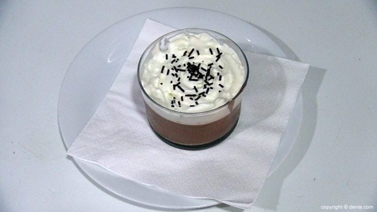 Mousse de chocolate
