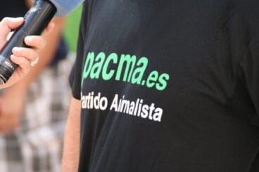 PACMA ha sido el organizador de la concentración
