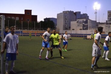 Partido del II Memorial Diego Mena fútbol 7