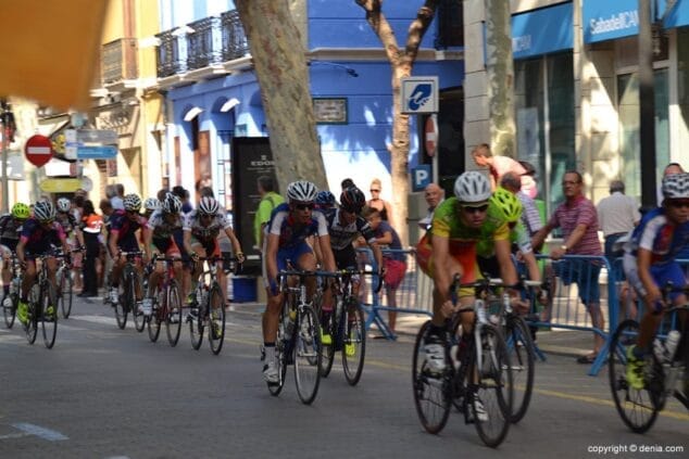 Pelotón de la prueba cadete