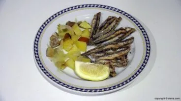 Pescado frito