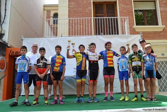 Podium Alevín 2º año