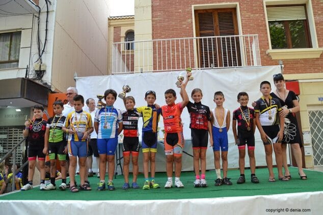 Podium Principantes 2º año