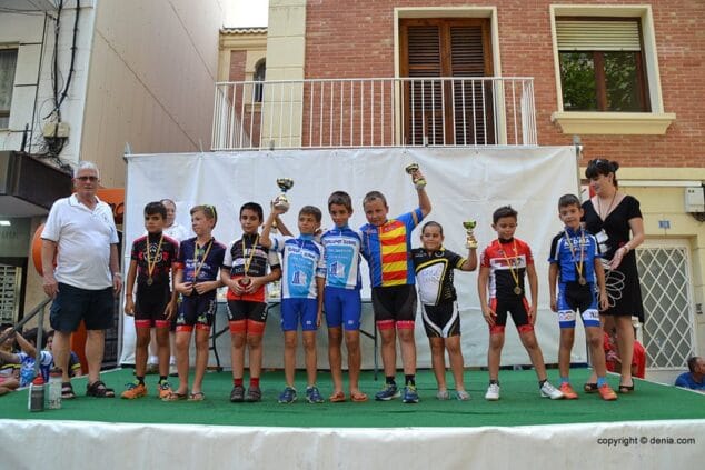 Podium Principiantes 1 año.