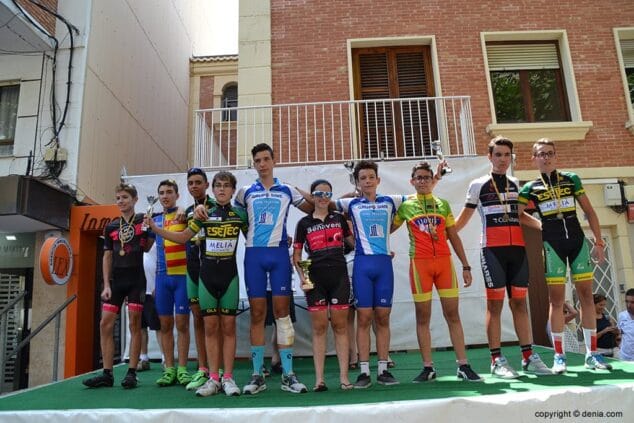 Podium infantil 2º año