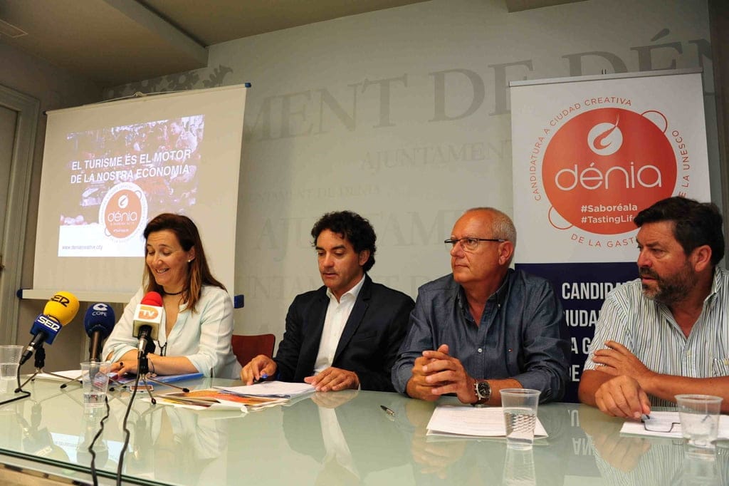 Presentación de la candidatura de Dénia a Ciudad Creativa de la Gastronomía