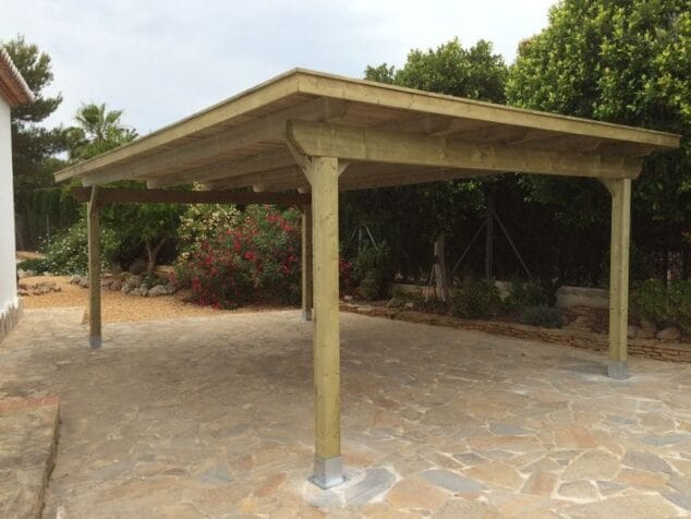 Descubre las pérgolas a medida de Bricomaderwood 1 Pérgola a medida