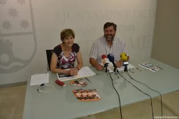 Rafa Carrió i Maribel Font rueda de prensa agenda culural