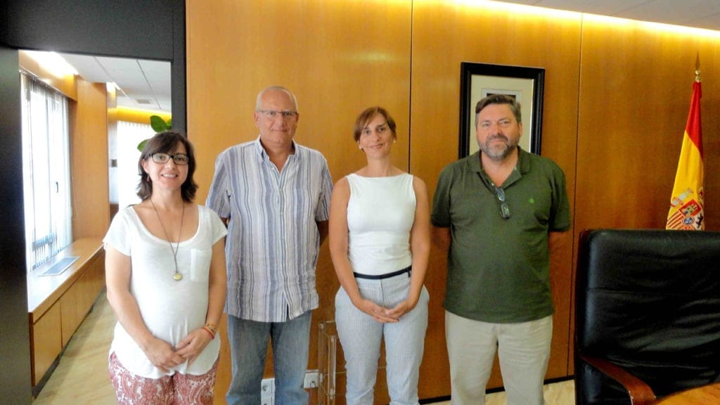 Reunión con la directora provincial de la Tesorería de la Seguridad Social
