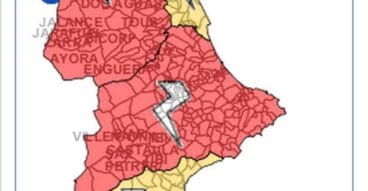 Riesgo de incendios en Dénia