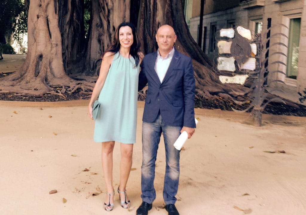 Rosa Mustafá y Rafa Briet