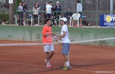 Sergi Pérez tras un partido del Orysol en Dénia