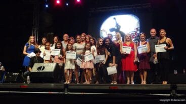 Todas las concursantes de las tres categorías