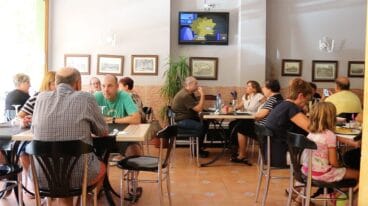 Cervecería Galache comida