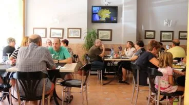 Cervecería Galache comida