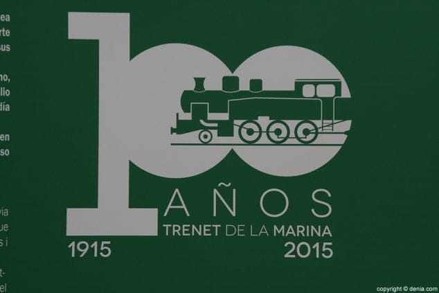 01 Cartel de 100 años del trenet
