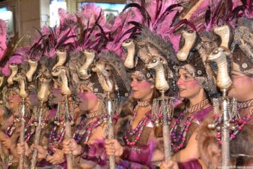 0134 Desfile de gala moros i cristians Amazigh