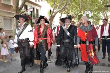 Desembarco moro Dénia 2014 – Desfile hasta la firma de la tregua