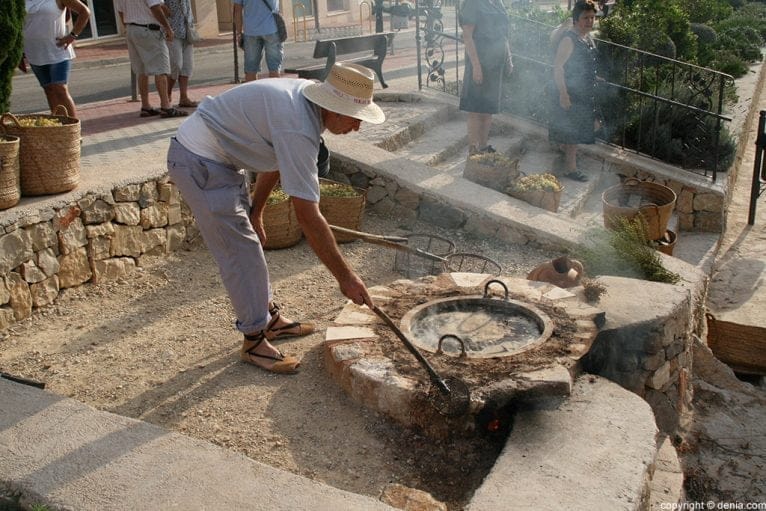 Escaldà de la pansa a Jesús Pobre