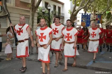 Desembarco moro Dénia 2014 – Desfile hasta la firma de la tregua