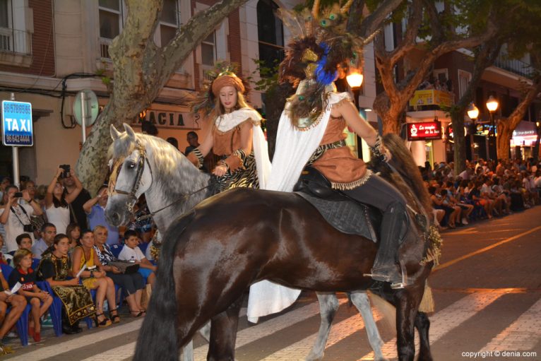 Desfile de gala Filà Alkamar - Caballos