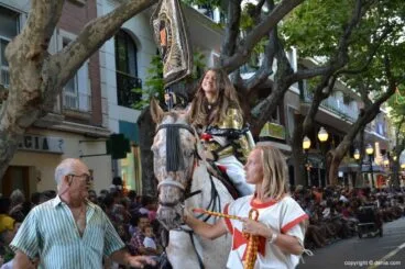 Desfile de gala Dénia 2014 – Filà Templaris