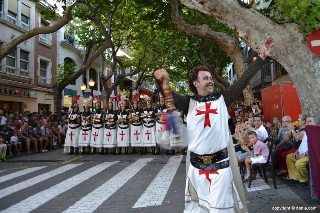 Desfile de gala Dénia 2014 - Filà Templaris