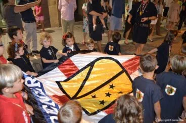 Retreta final Moros y Cristianos Dénia 2014 – Filà Deniers