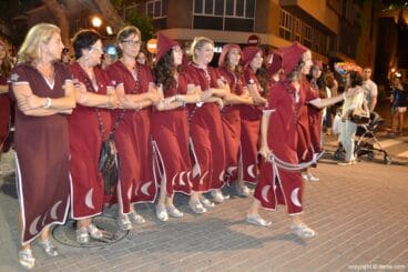 Retreta Moros y Cristianos Dénia – Filà Alkamar