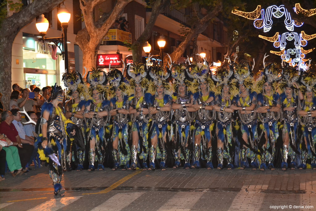 Desfile de gala Filà Alkamar – Escuadra