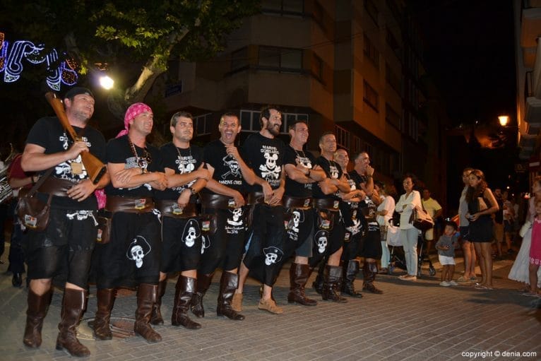 Retreta Moros y Cristianos Dénia - Filà Marins Corsaris