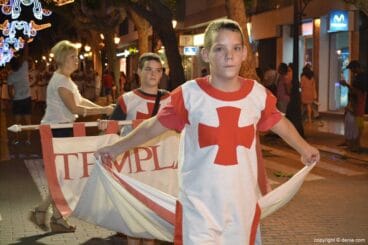 Retreta Moros y Cristianos Dénia – Filà Templaris