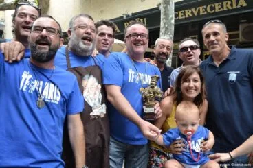 47 Concurso Paellas Sant Roc 2015 – Primer premio – Filà Templaris