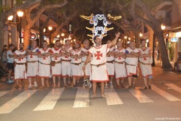 Retreta Moros y Cristianos Dénia – Filà Templaris